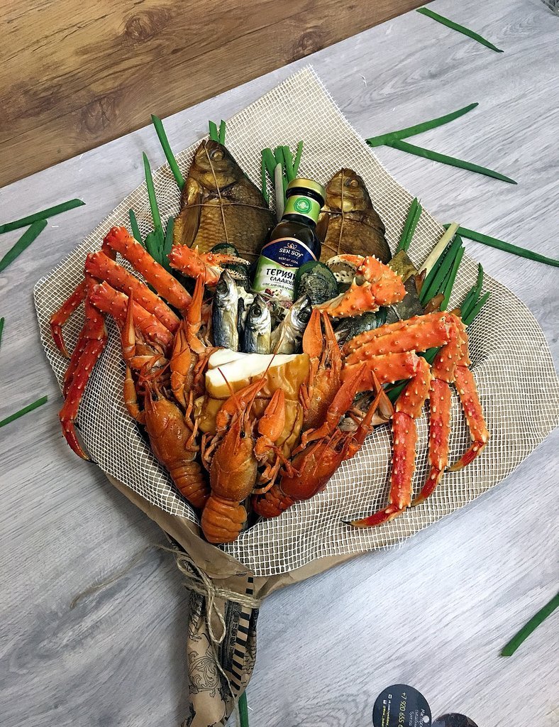 Букет из моря продуктов