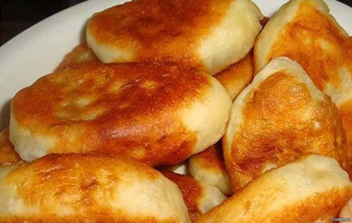 Красивые жареные пирожки