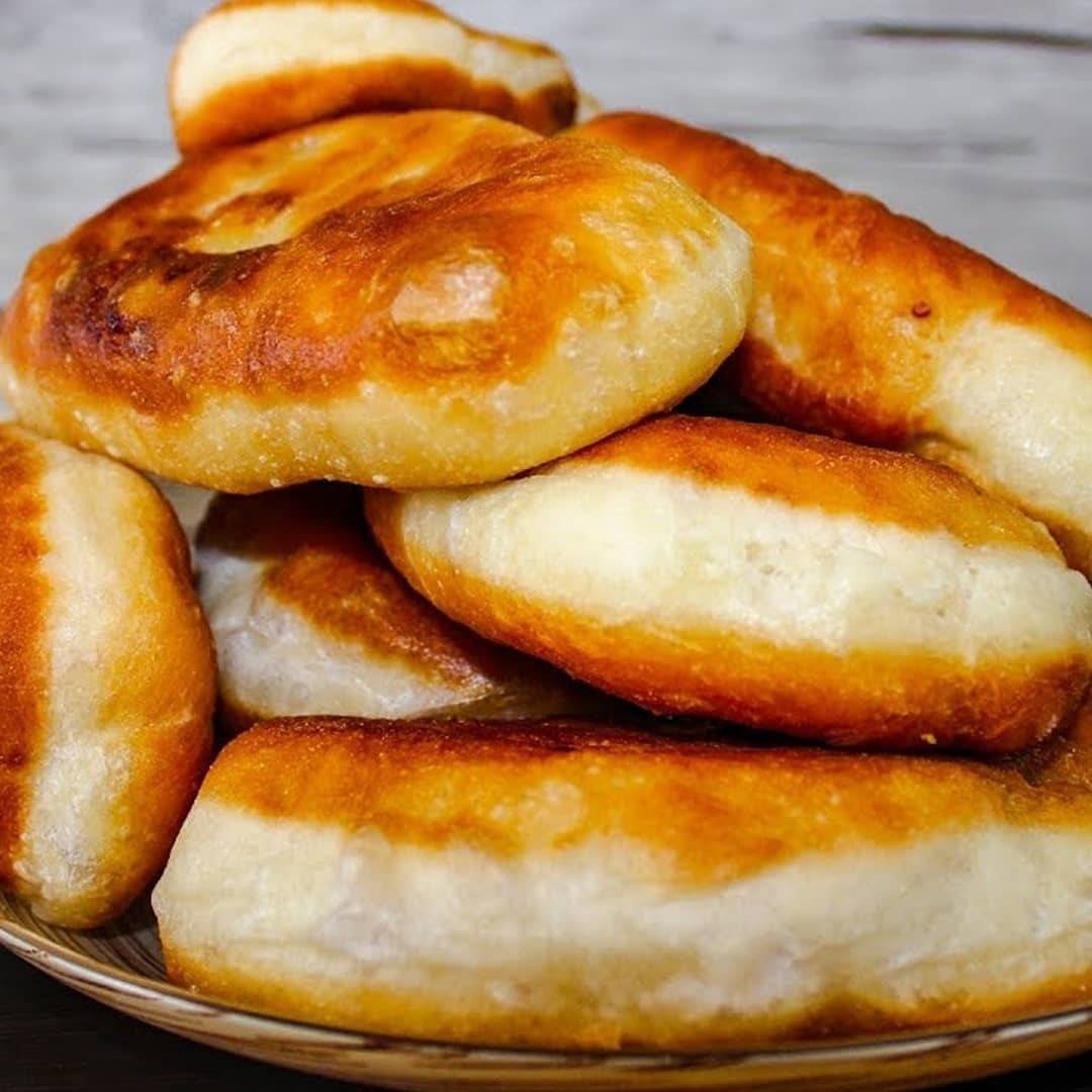 Красивые жареные пирожки