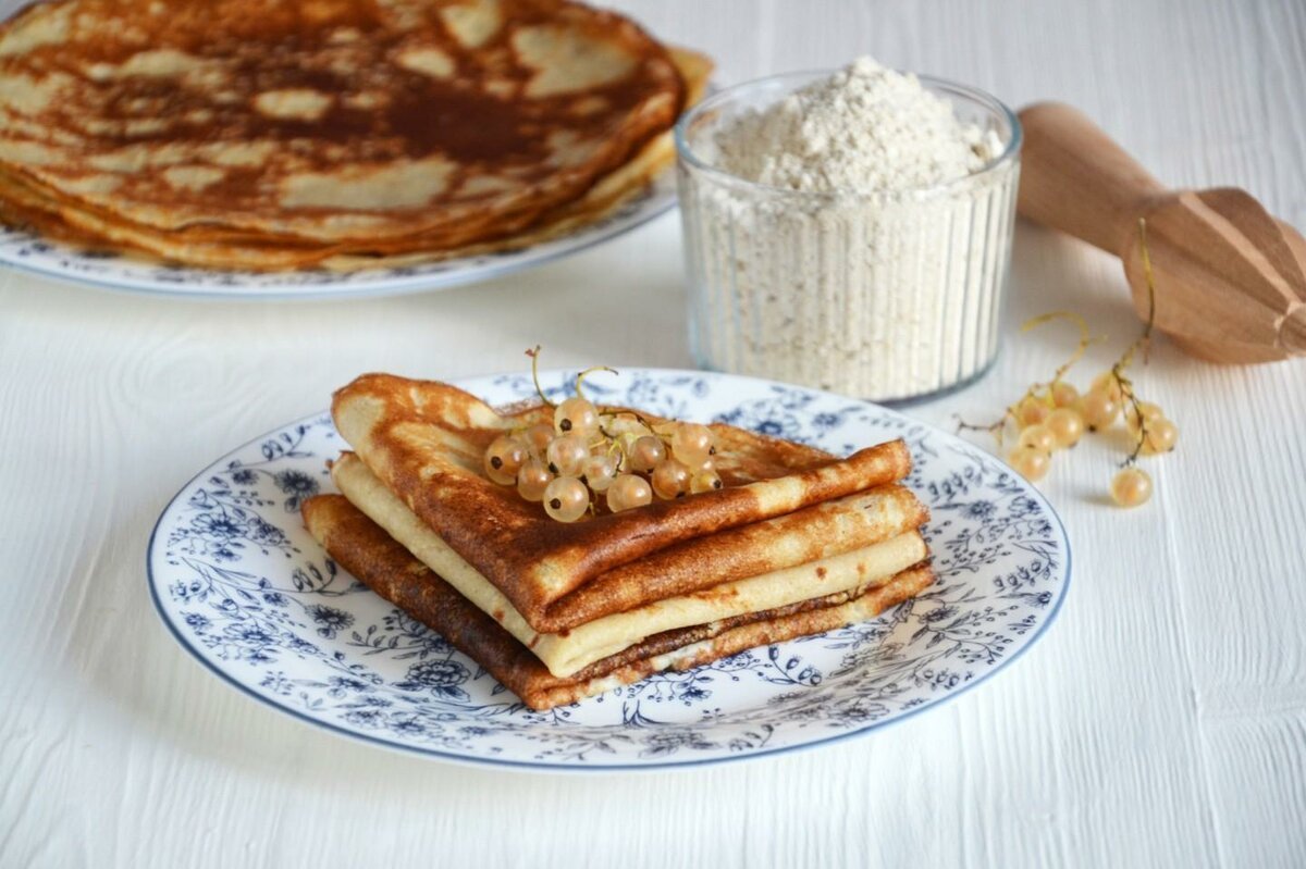 Блинчики из манки