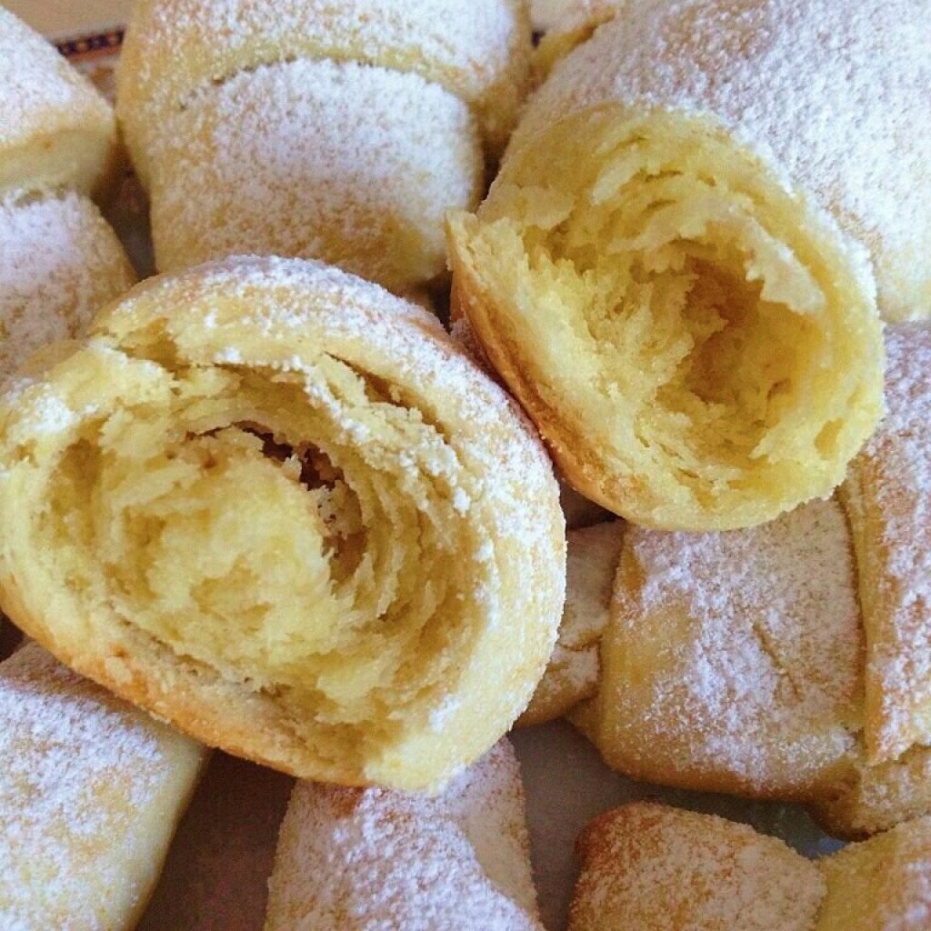 Рассыпчатые вкусные рогалики