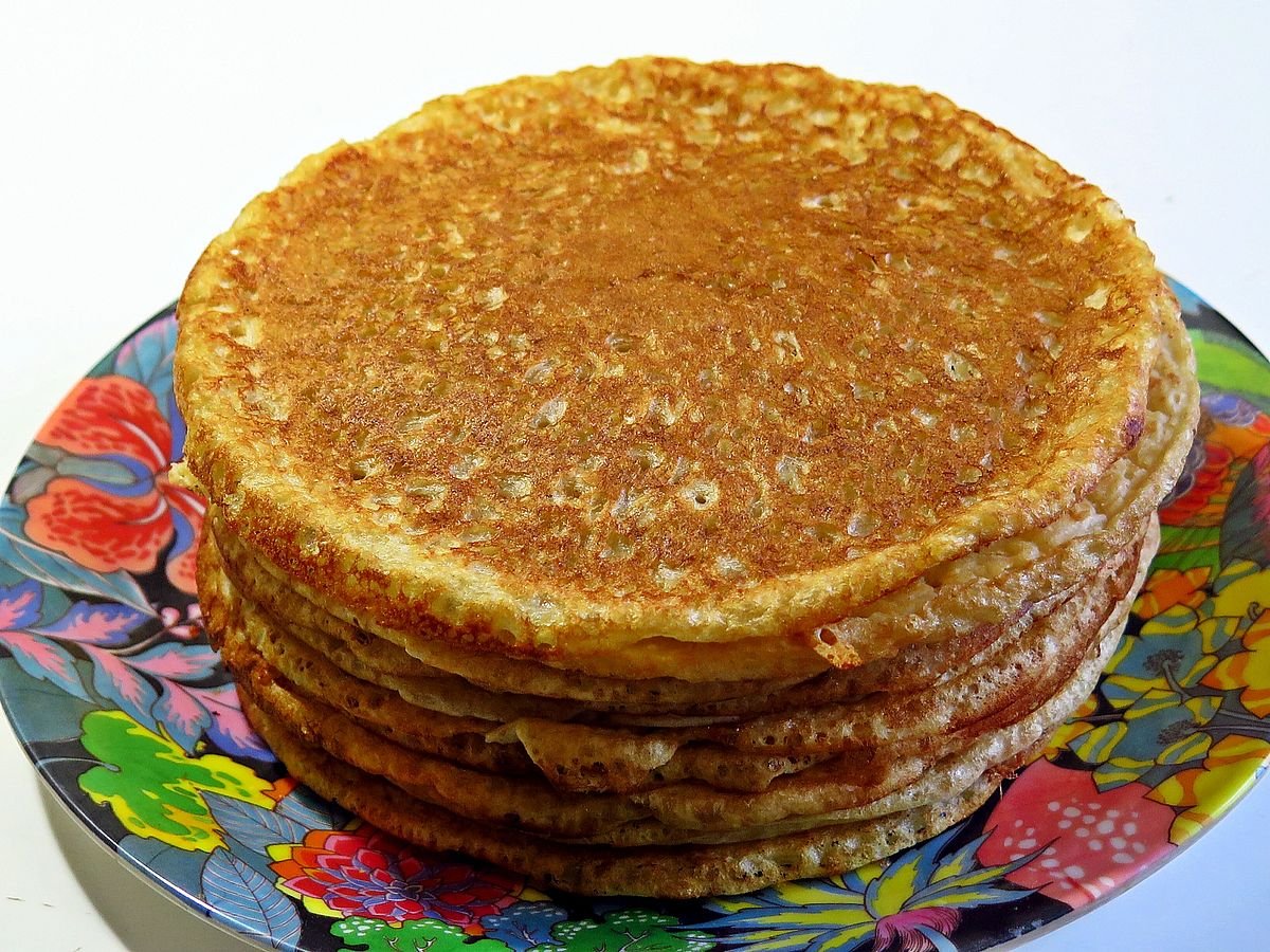 Блины из пшенной каши