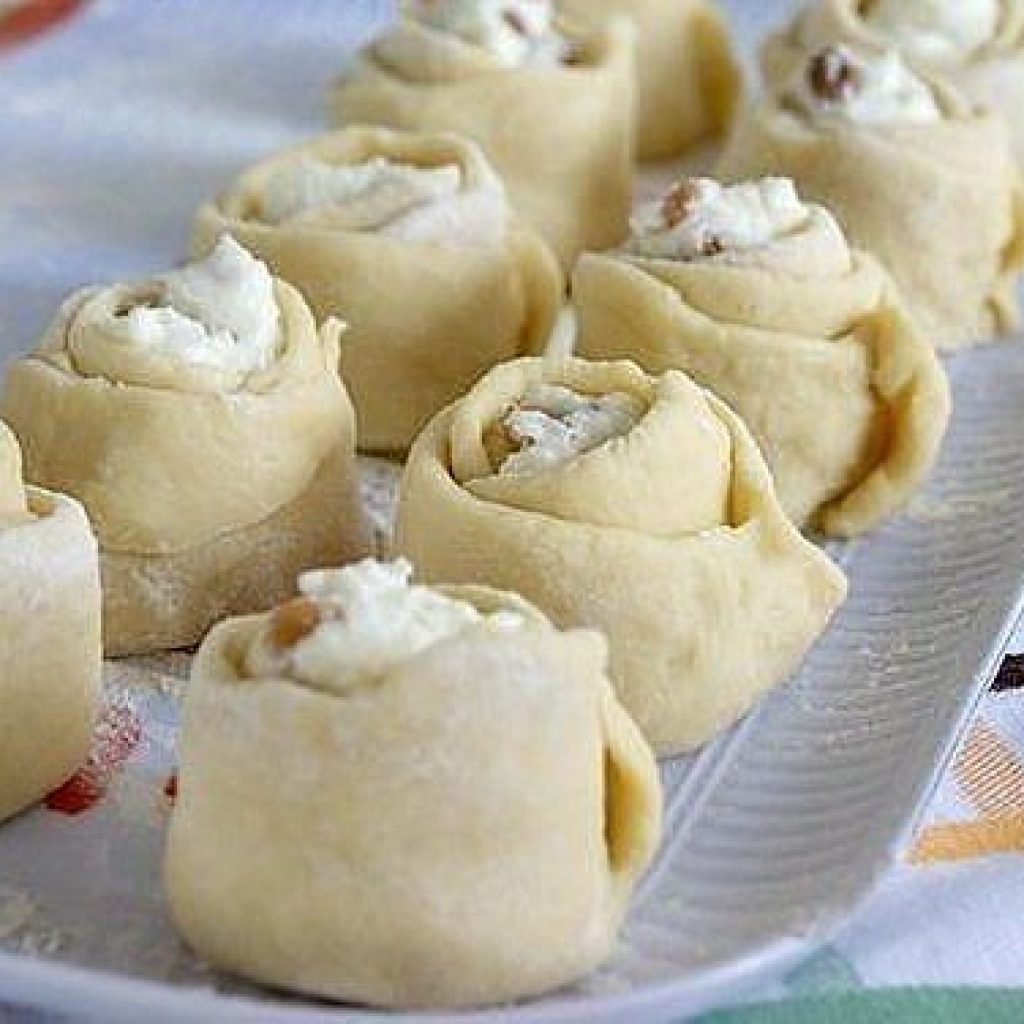 Печенье розочки из творога