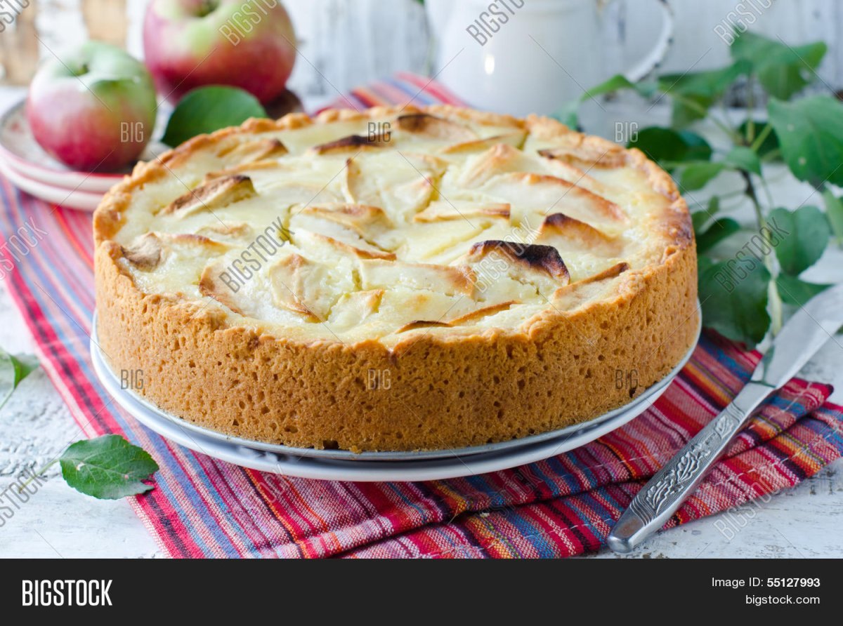 Цветаевский пирог с яблоками