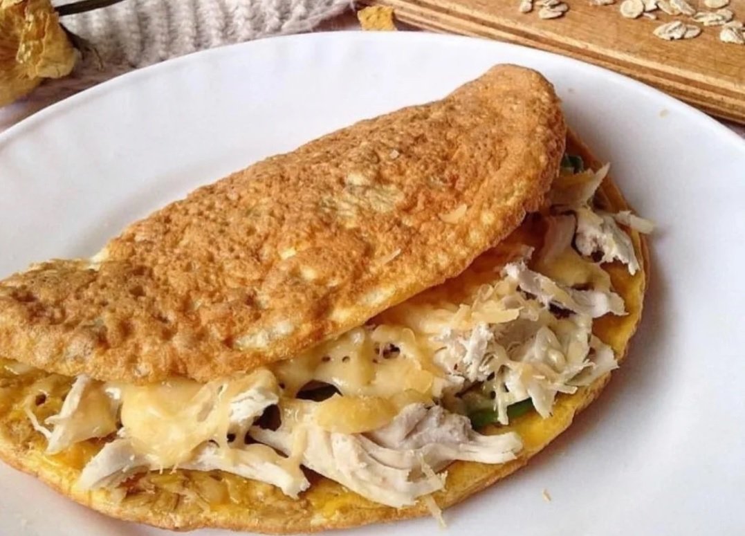 Сырные лепешки с начинкой