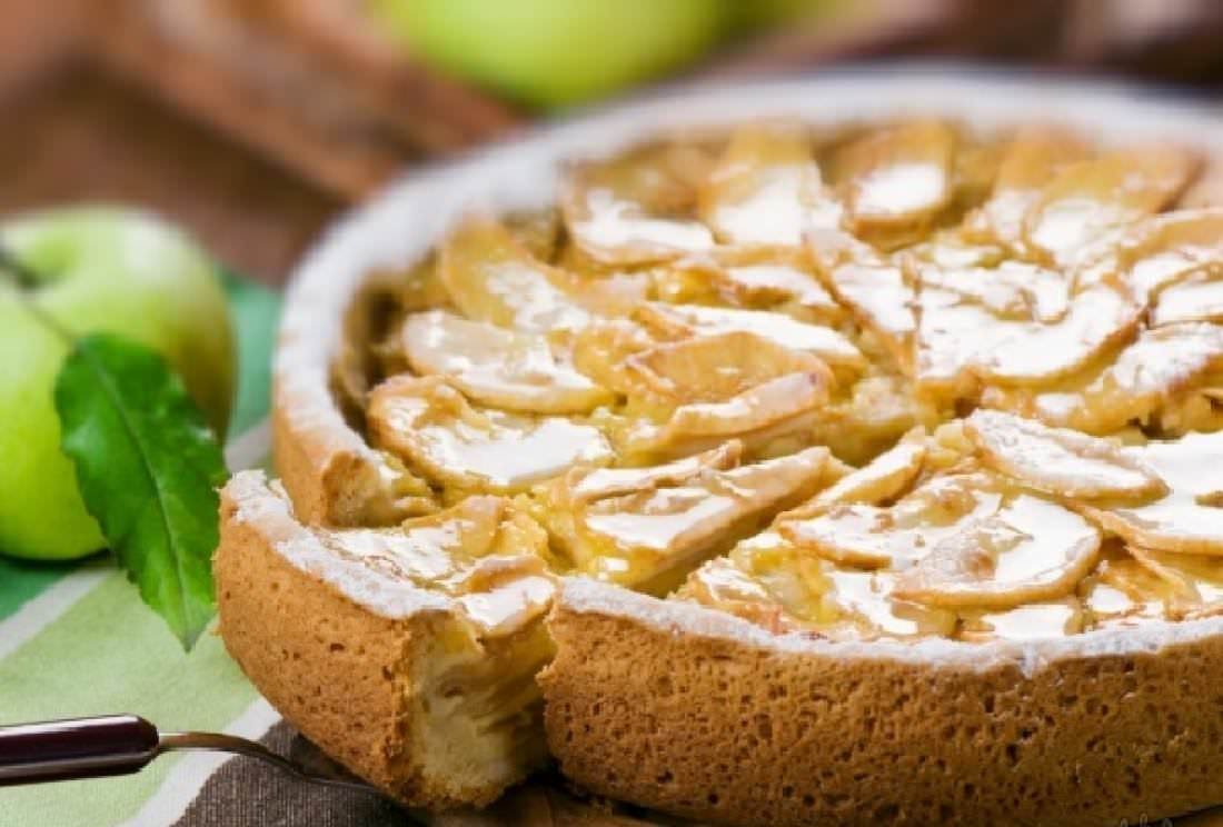 Наталья Калинина шарлотка с яблоками