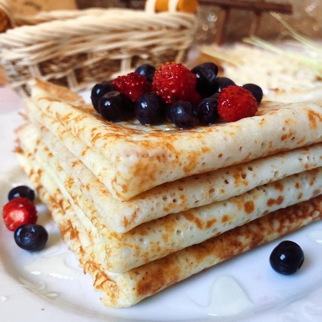 Панкейки на молоке