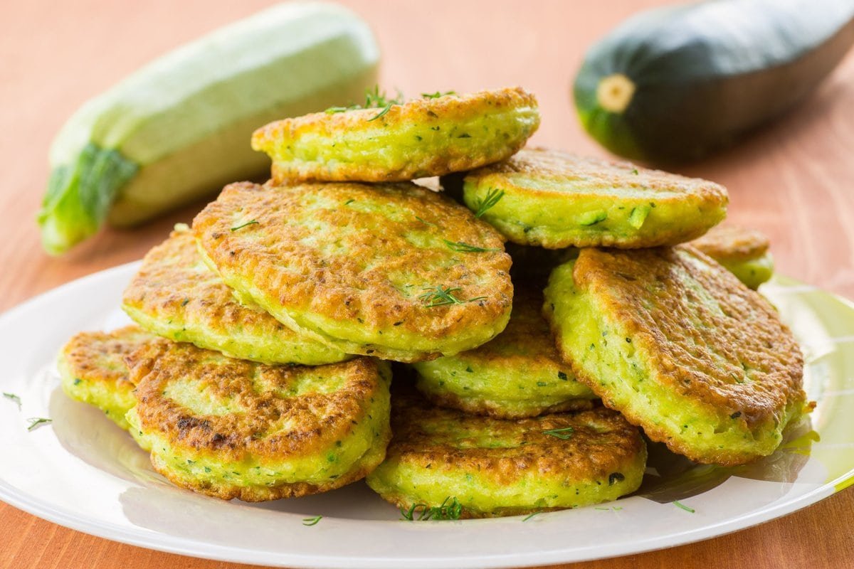 Кабачковые оладьи ПП
