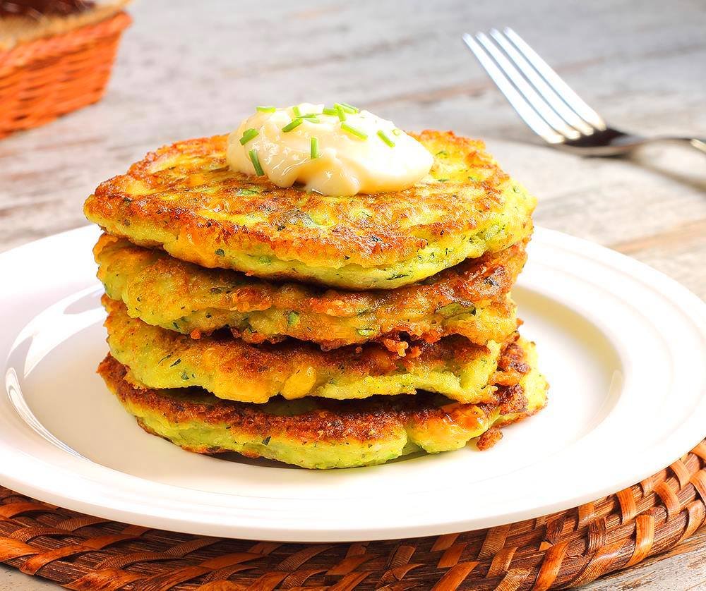Блинчики с кабачками