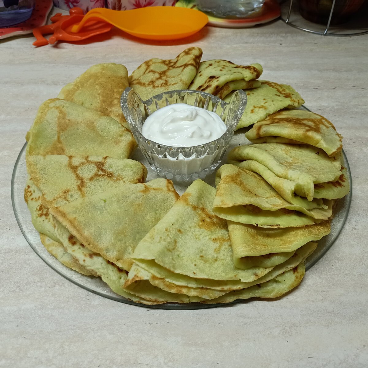Оладьи из кабачков на сковороде