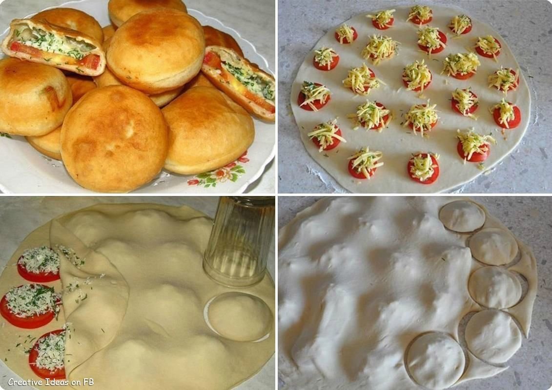 Из остатков дрожжевого теста