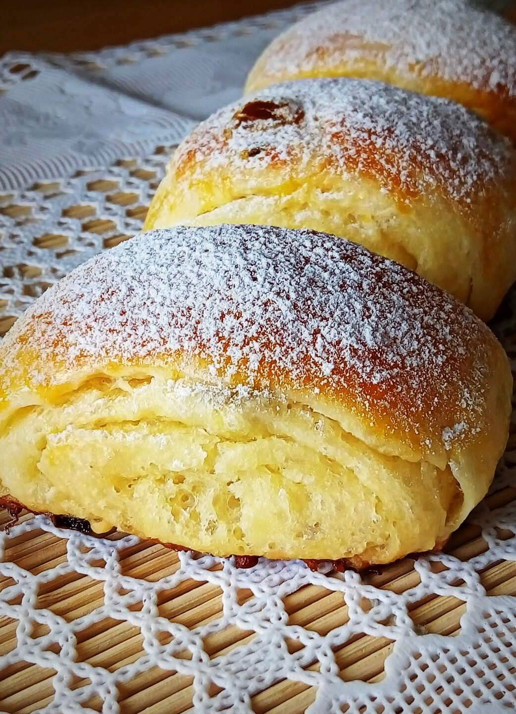 Булочки с творогом