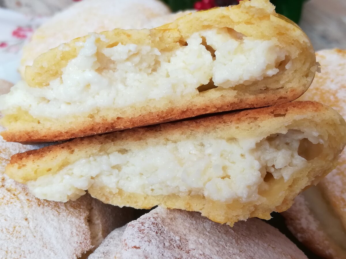 Творожное печенье к чаю