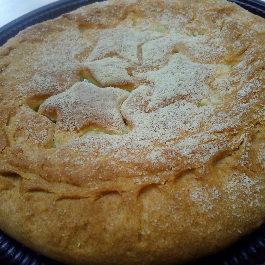 Клубничный пирог из песочного теста