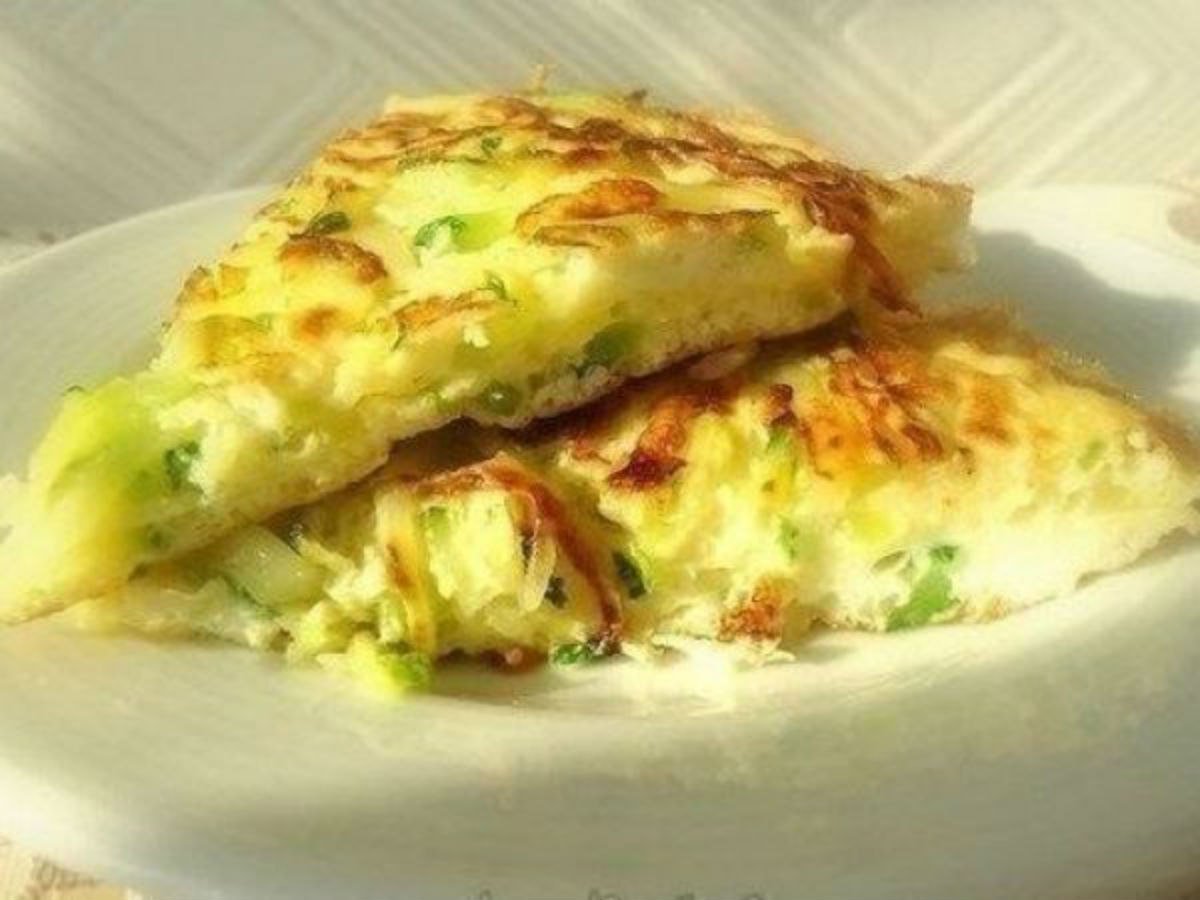 Кабачковый пирог в мультиварке