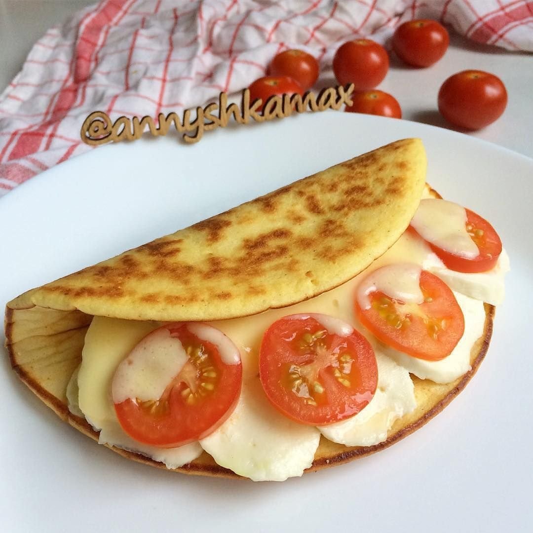 Яичные блинчики на завтрак