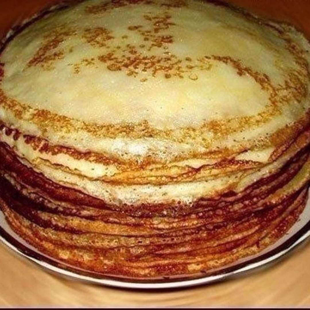 Блины на скисшем молоке