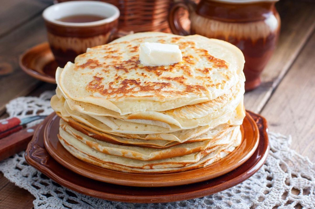 Вкуснейшие тонкие блинчики