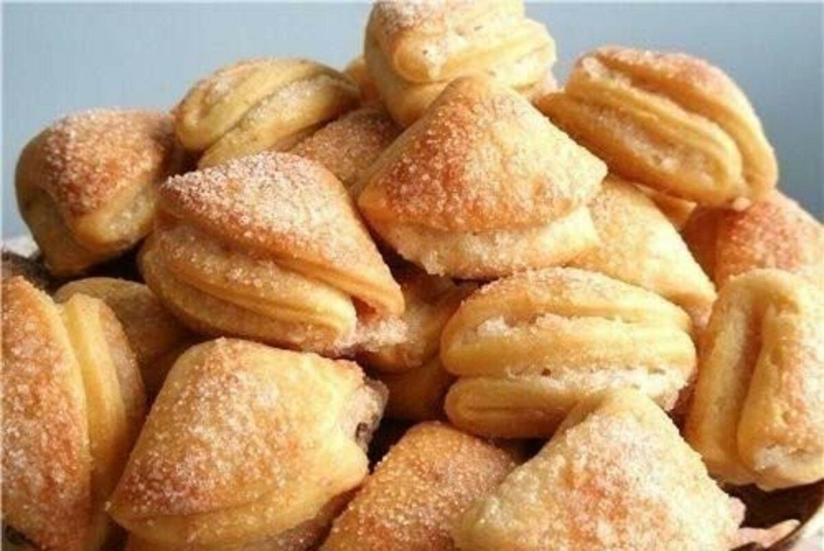 Творожное печенье