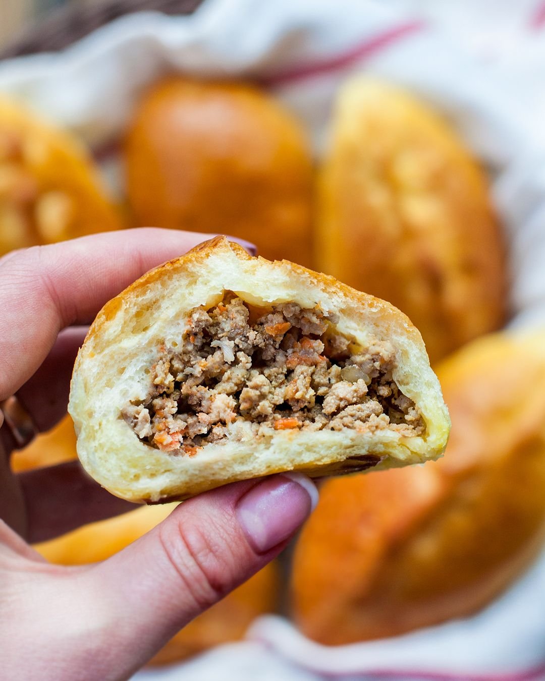 Пирожки с фаршем