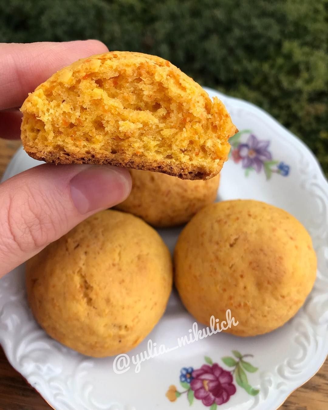 Морковный кекс с корицей