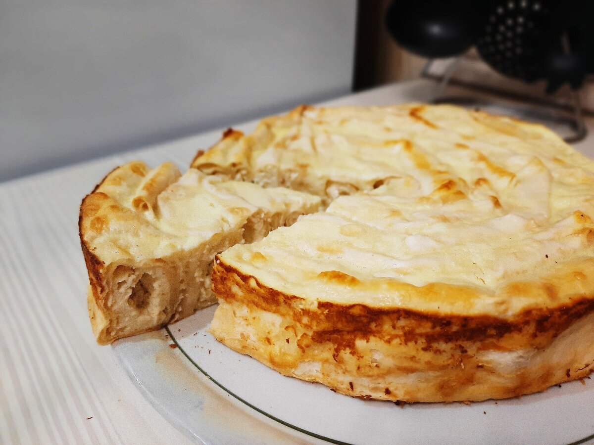 Пирог с бананом и шоколадом
