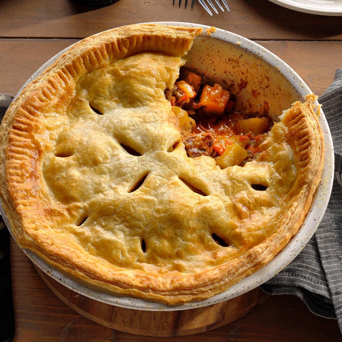 Stew pie
