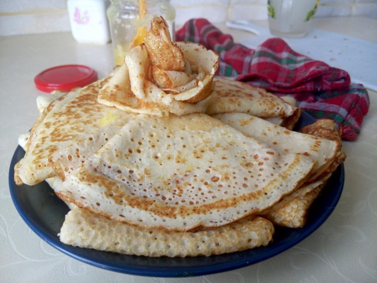 Блины мордовские из пшена