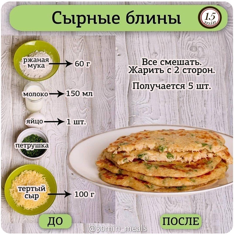 Сырные лепешки тающие во рту