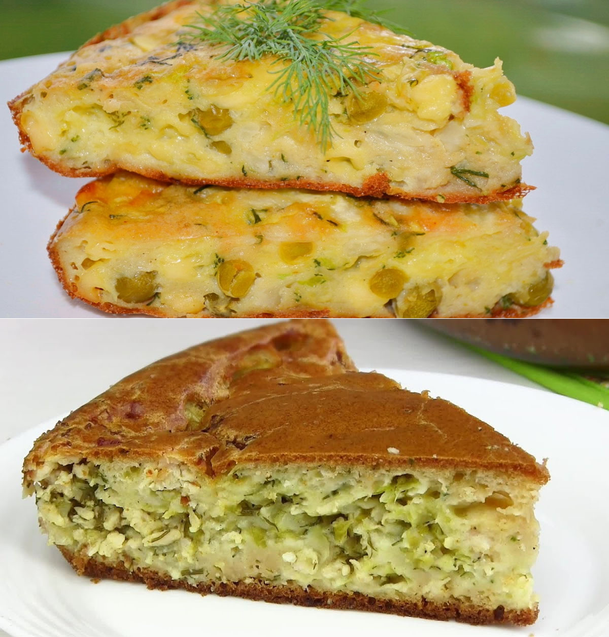 Капустный пирог заливной