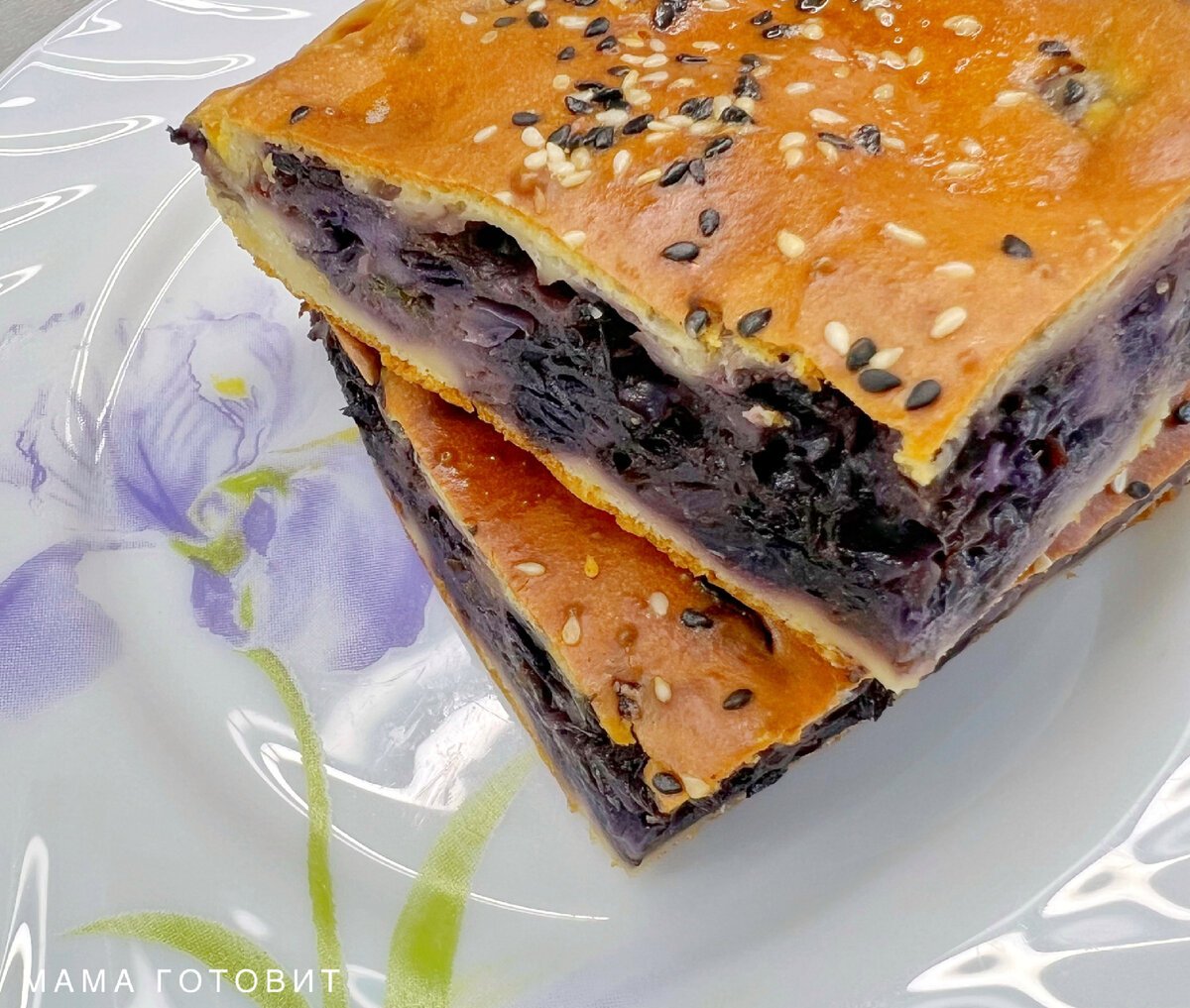 Кухня наизнанку заливной пирог с капустой