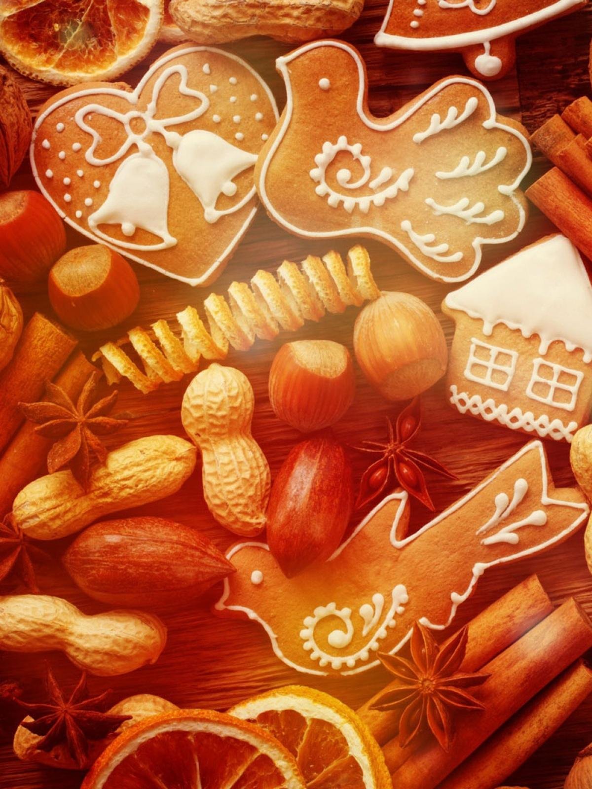 Печенье фон