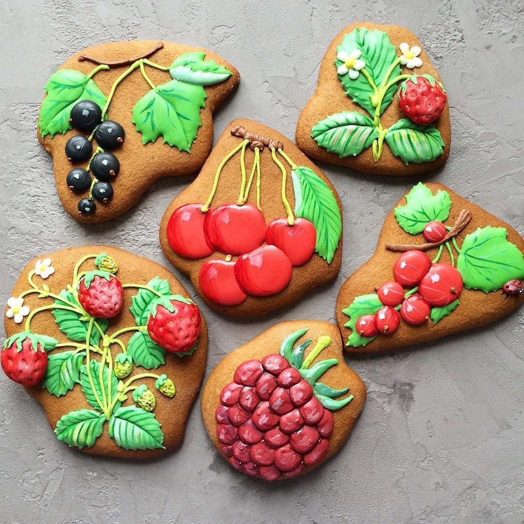 Сахарное печенье с глазурью
