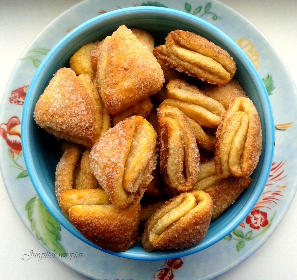 Творожное печенье поцелуйчики