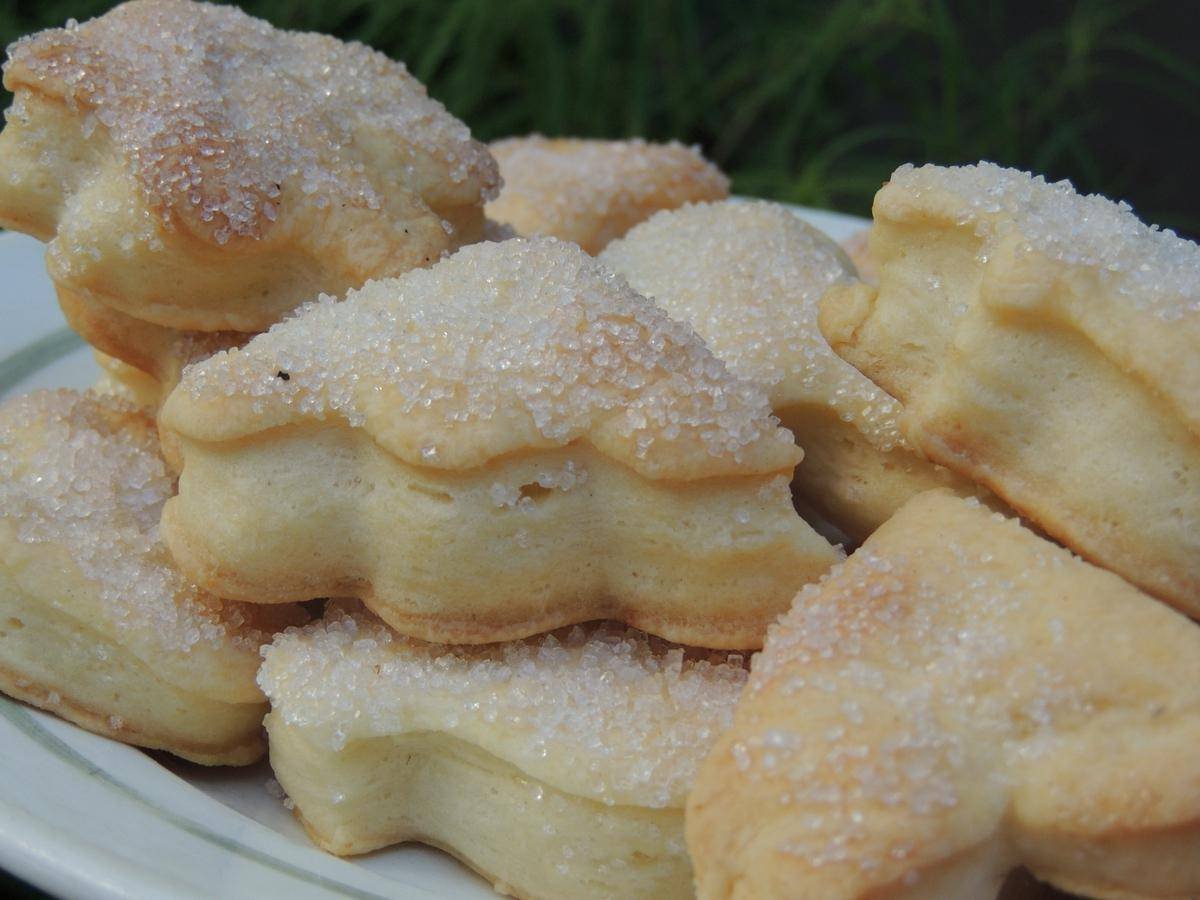 Печенье с творожным кремом