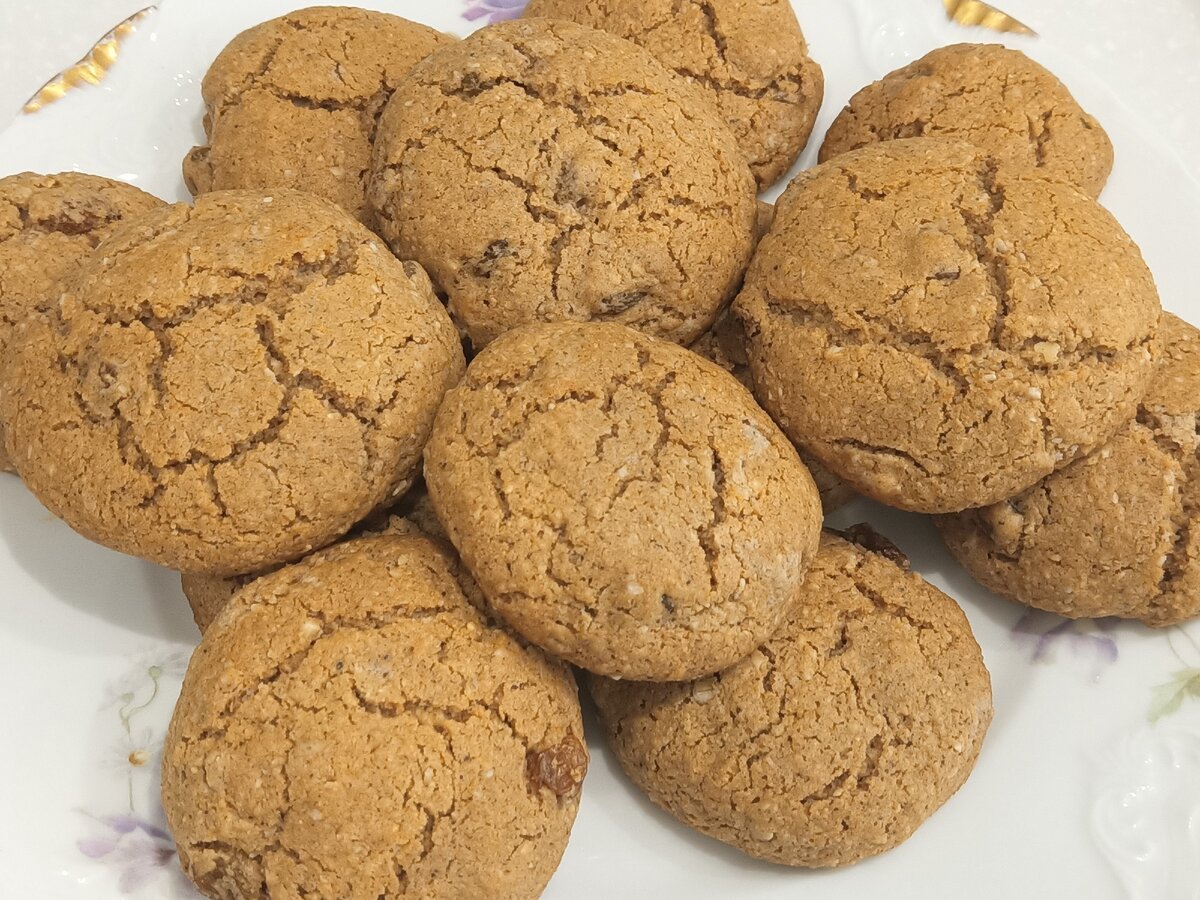 Печенье из овсянки и банана
