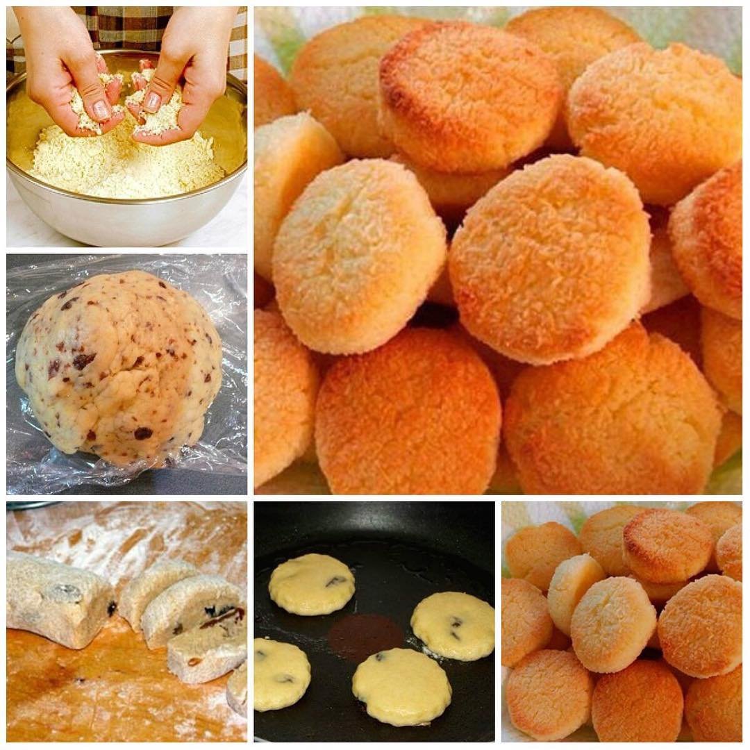 Печенье на сковороде