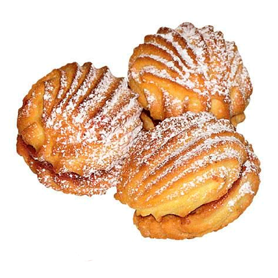 Печенье ракушки из творога