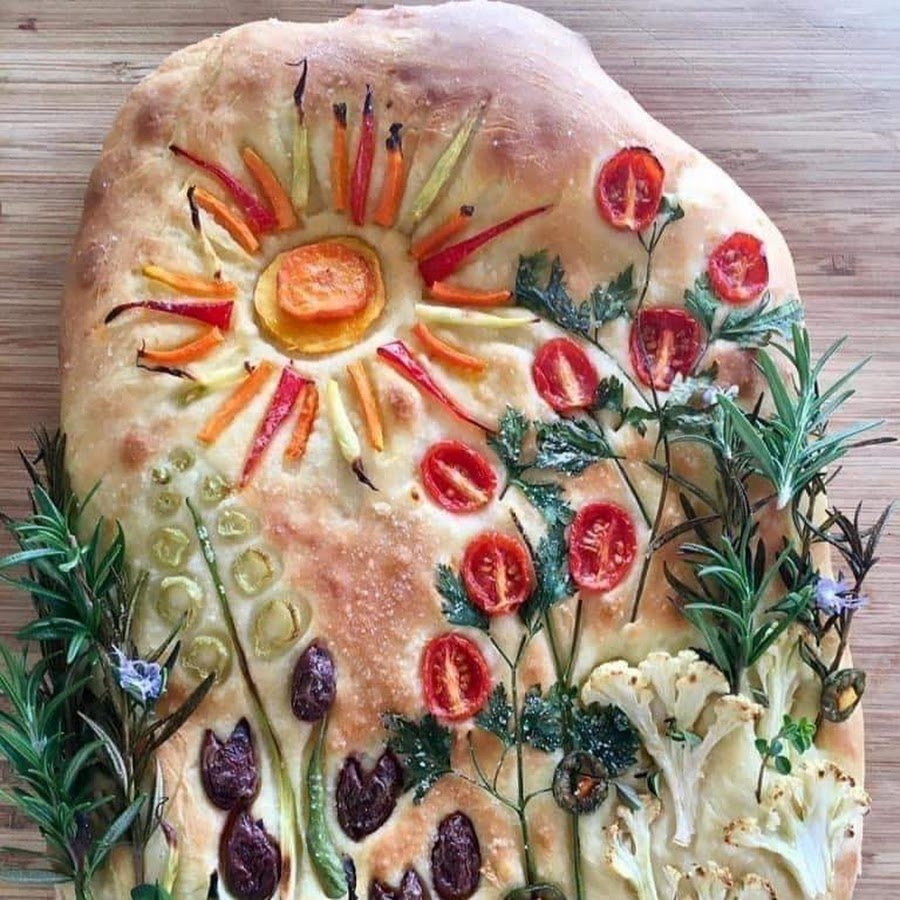 Пирог с овощами в духовке