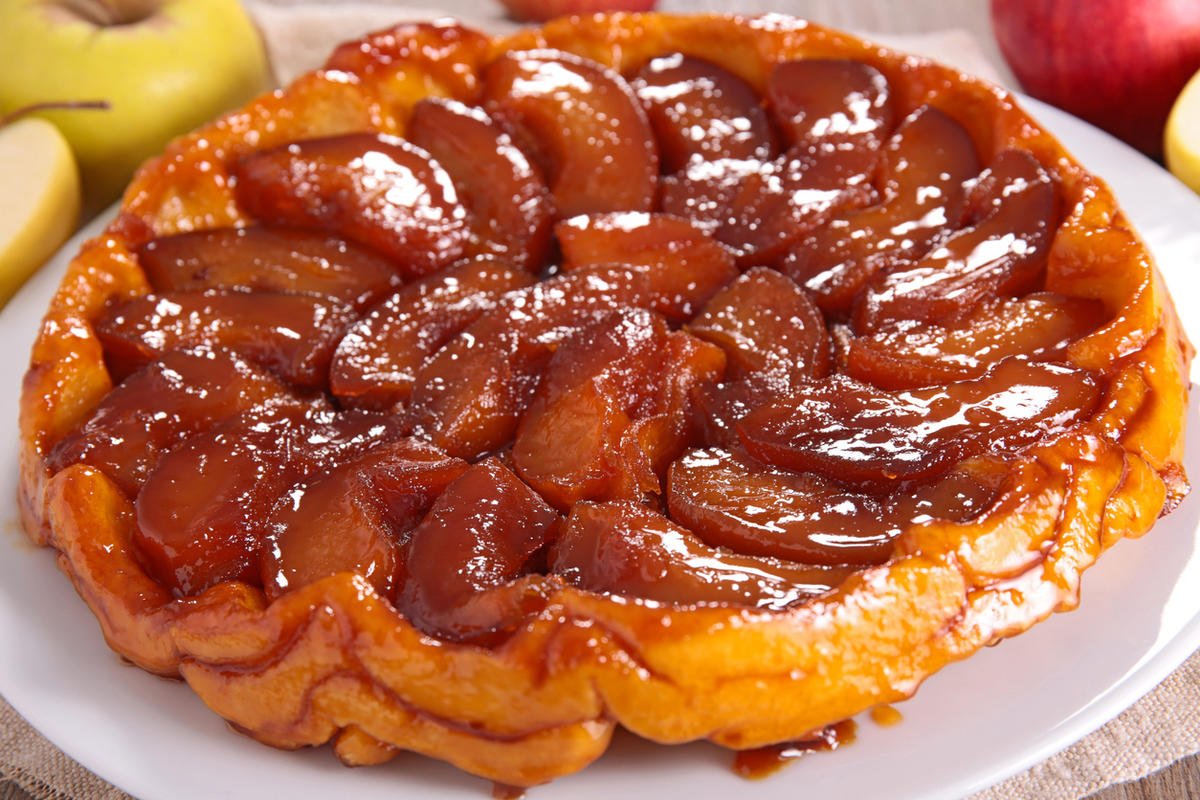 Перевернутый пирог с ананасами