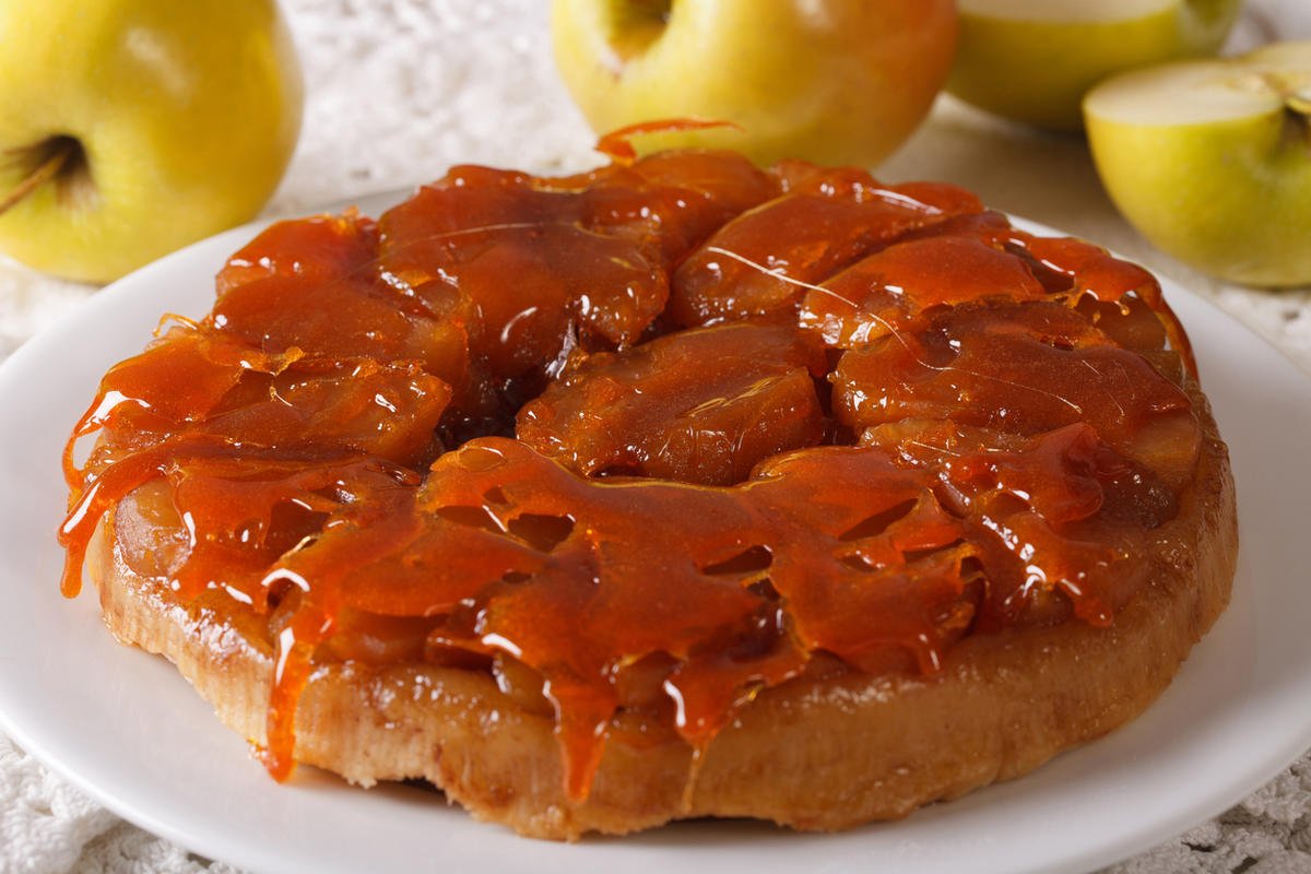 Мандариновый пирог перевертыш