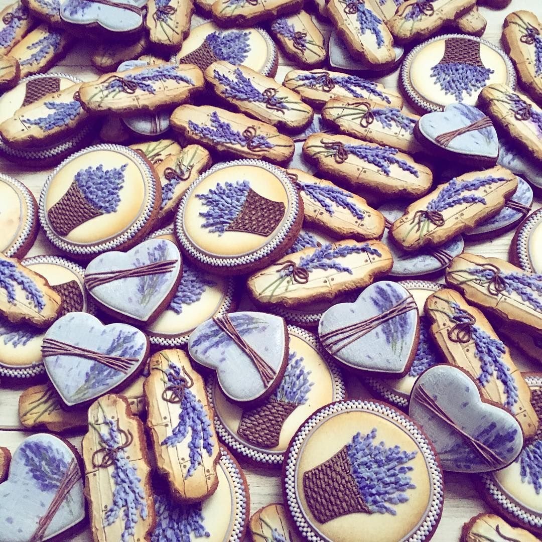 Печенье с лавандой