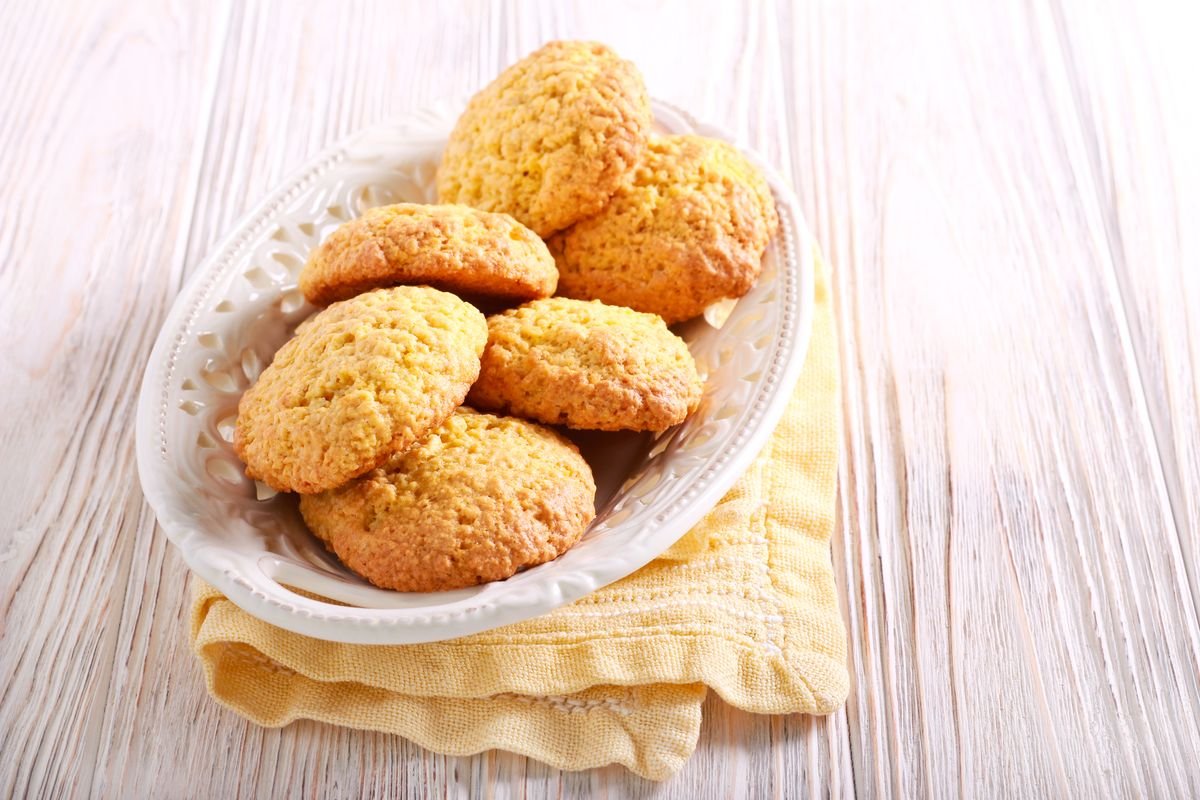 Печенье с кукурузными хлопьями