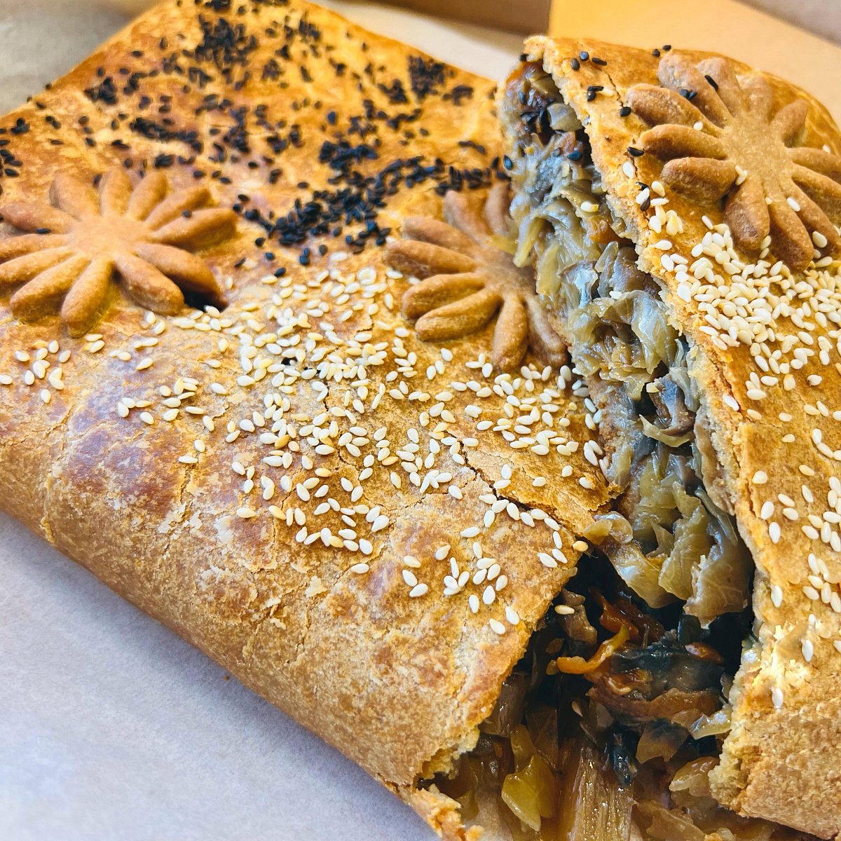 Пирог из ржаной муки