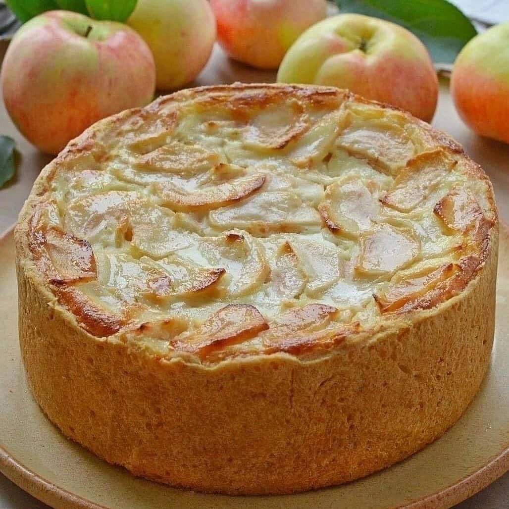Яблочная Жизель пирог