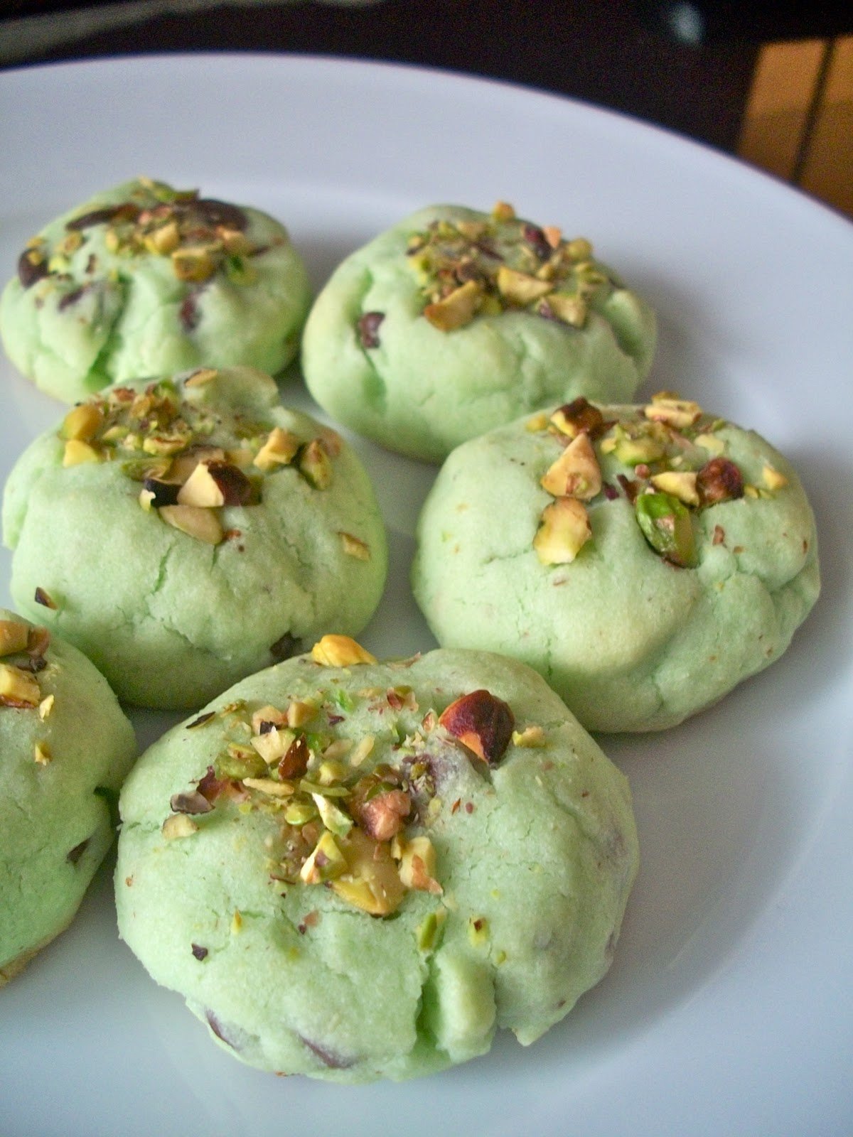 Macarons фисташка