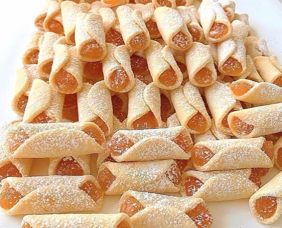 Печенье с курагой