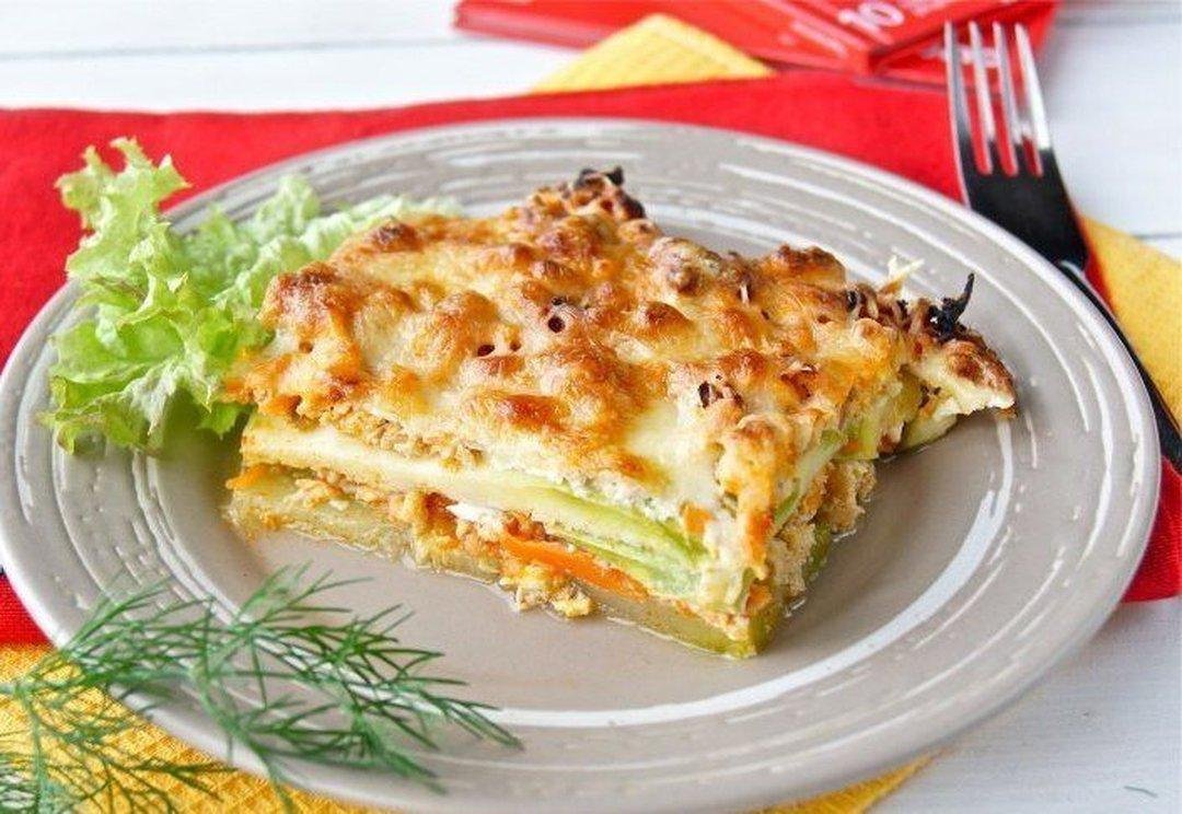 Лазанья с мясным фаршем