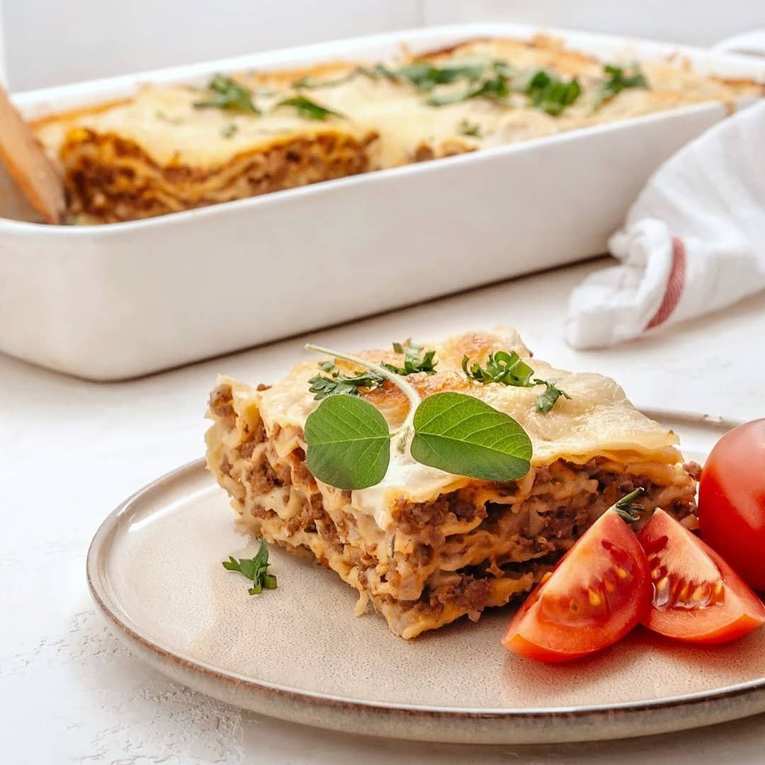 Egg Lasagna pasta Slices