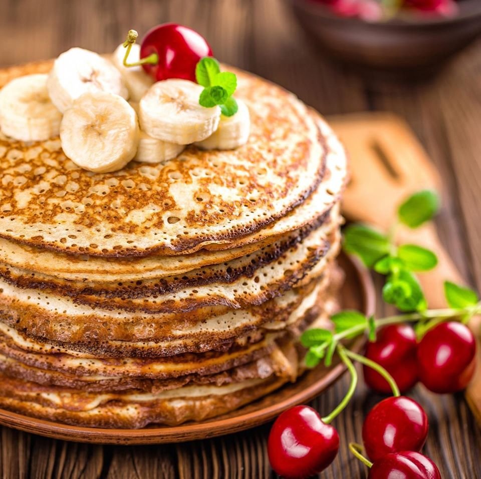 Apple Cinnamon blini
